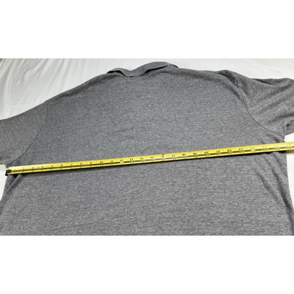 Polo Ralph Lauren Mens Size 2XL Gray Pony Polo Shirt  Casual Short Sleeve - Picture 7 of 7